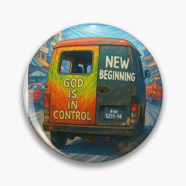 Item preview, New Beginning | God is in Control  designed and sold by 24KGH.