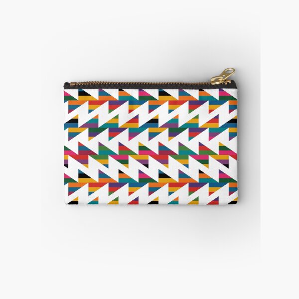 Item preview, Bold Geometric Zigzag Pattern with Colors designed and sold by TrendTex.