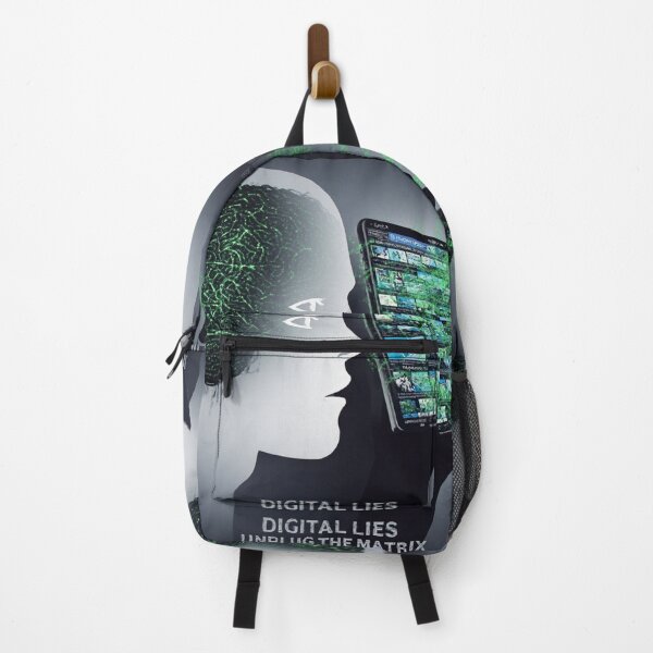 Item preview, Digital Lies: Unplug the Matrix - Neural Network Reality Escape Art designed and sold by Eden Underground Radio (Official Merch).