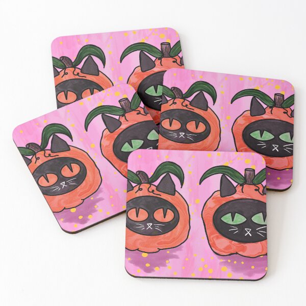 Item preview, Black cat halloween designed and sold by Make it Rayne Designs .