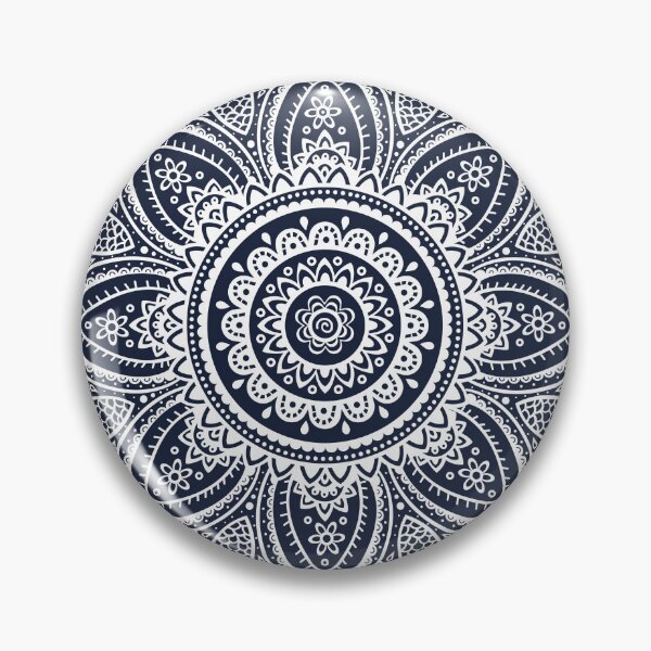 Item preview, Elegant Mandala Pattern with Floral Details designed and sold by TrendTex.