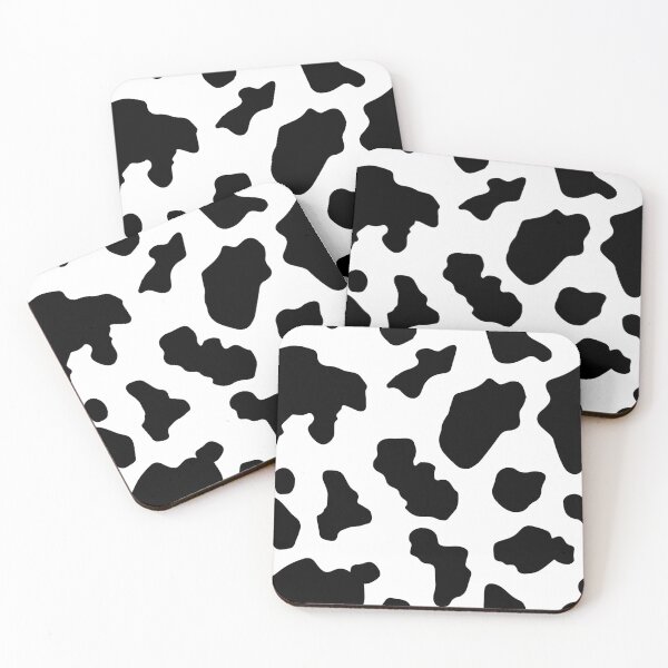 Item preview, Black and White Cow Spot Pattern designed and sold by TrendTex.