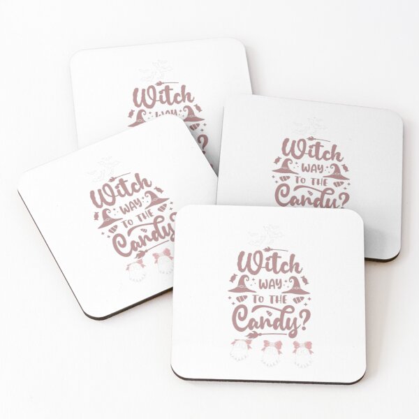 Item preview, Witch Way to the Candy? Cute Halloween Ghost Design designed and sold by Taha Art Designs.