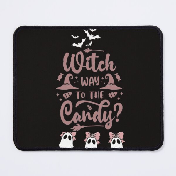 Item preview, Witch Way to the Candy? Cute Halloween Ghost Design designed and sold by Taha Art Designs.
