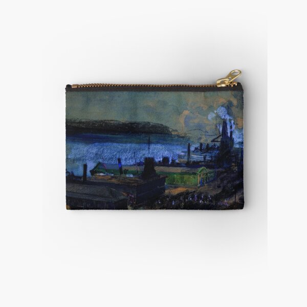 Item preview, FERRY LANDING NEW YORK TRAVEL ART designed and sold by MarkedArtPrints.