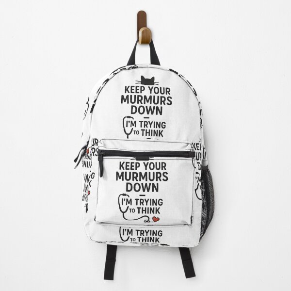 Item preview, Keep Your Murmurs Down — Funny Veterinary Cardiology Quote designed and sold by Bettybee00.