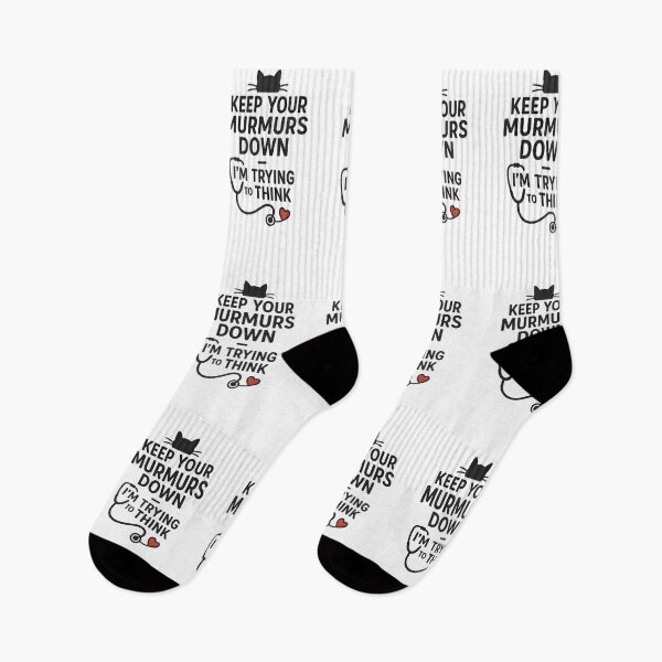 Item preview, Keep Your Murmurs Down — Funny Veterinary Cardiology Quote designed and sold by Bettybee00.