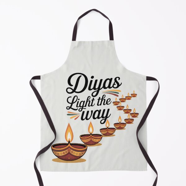 Item preview, Diyas Light the Way – Elegant Diwali Diya Trail Design designed and sold by Jollys-ArtShop.
