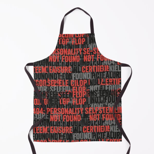 Item preview, Personality Not Found | 404 Glitch Text Pattern designed and sold by DailyVibesMerch.