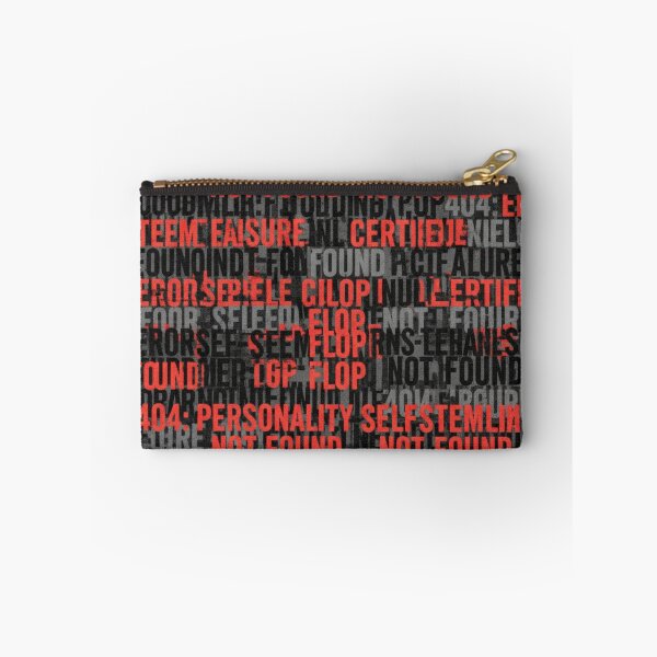 Item preview, Personality Not Found | 404 Glitch Text Pattern designed and sold by DailyVibesMerch.