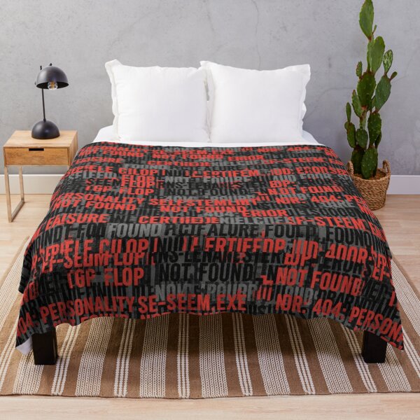 Item preview, Personality Not Found | 404 Glitch Text Pattern designed and sold by DailyVibesMerch.