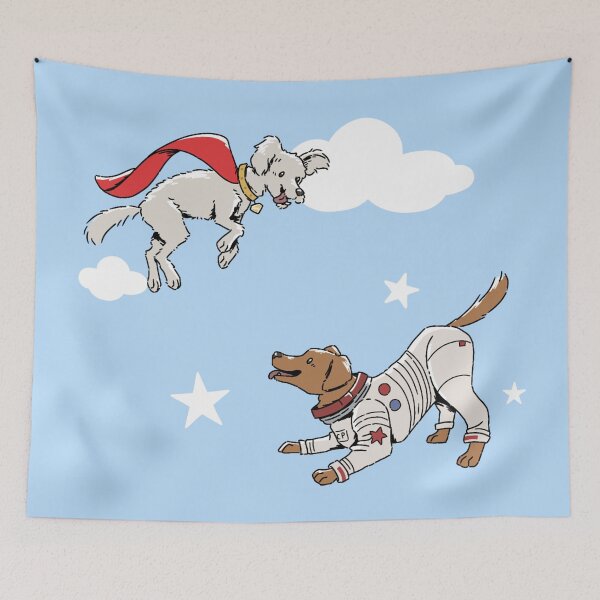 Item preview, Double hero dogs  designed and sold by Imaplatypus.