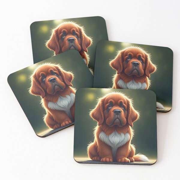 Item preview, Gentle Giant — Funny Newfoundland Dog Caricature designed and sold by PawPrintedArt.