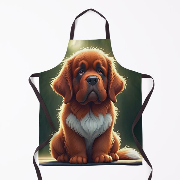 Item preview, Gentle Giant — Funny Newfoundland Dog Caricature designed and sold by PawPrintedArt.