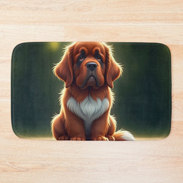 Item preview, Gentle Giant — Funny Newfoundland Dog Caricature designed and sold by PawPrintedArt.