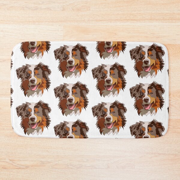 Item preview, Red Merle Australian shepherd  designed and sold by LeahcarsArt.