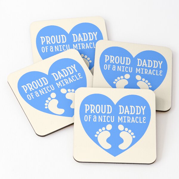 Item preview, Proud Daddy of a NICU Miracle Baby Boy designed and sold by Designs by Jesabee.