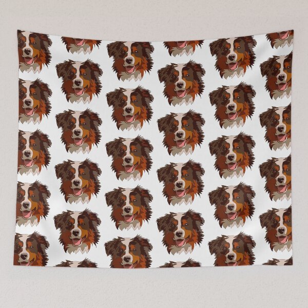 Item preview, Copy of Red Merle Australian shepherd  designed and sold by LeahcarsArt.
