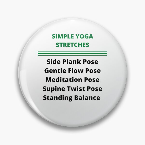 Item preview, Simple Yoga Stretches designed and sold by Cultradesign.