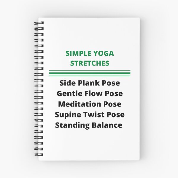 Item preview, Simple Yoga Stretches designed and sold by Cultradesign.