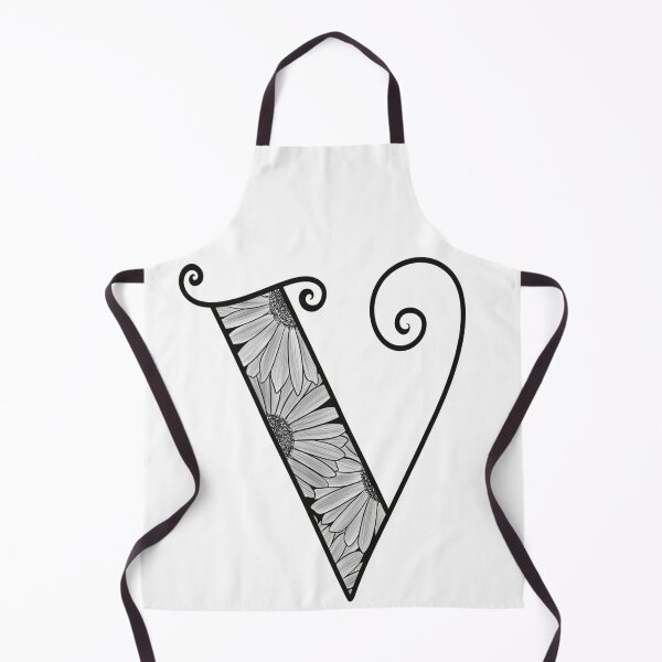 Item preview, Sunflower Inspired Letter V designed and sold by SSN-ART.