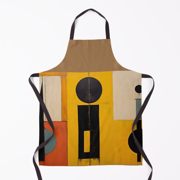 Item preview, Abstract Geometric Artwork Featuring Bold Shapes and Contrasting Colors on a Bright Background designed and sold by OlfactoART Studio.