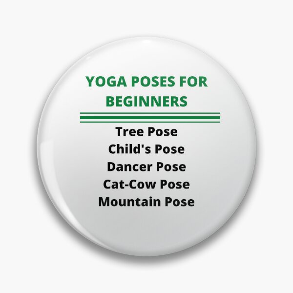 Item preview, Yoga Poses For Beginners designed and sold by Cultradesign.