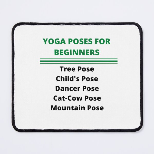 Item preview, Yoga Poses For Beginners designed and sold by Cultradesign.