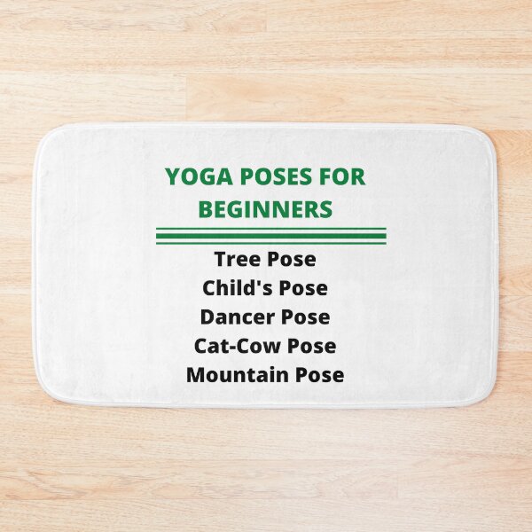 Item preview, Yoga Poses For Beginners designed and sold by Cultradesign.
