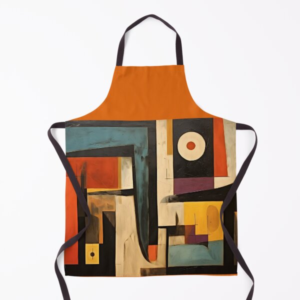 Item preview, Elevate Your Interiors with a Vibrant Abstract Composition of Geometric Shapes Rectangles Circles designed and sold by OlfactoART Studio.
