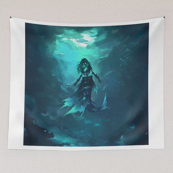 Item preview, Undead Mermaid Beneath Ocean Light designed and sold by Christian Weiss.