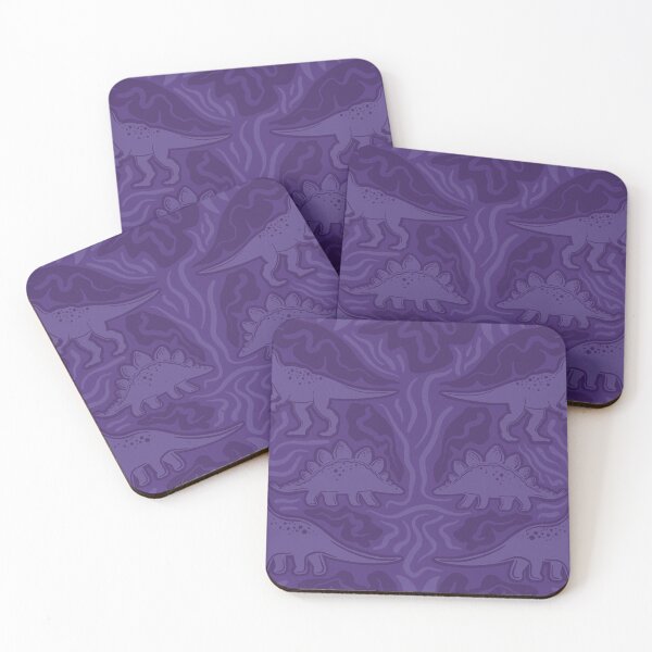 Item preview, Purple Dinosaur Pattern  designed and sold by RealtaDesign.