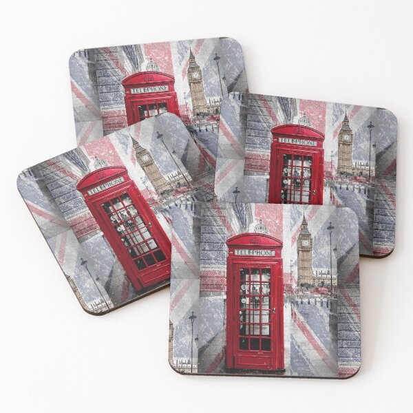 Item preview, UK London Red telephone box in front of Big Ben designed and sold by elbvue.