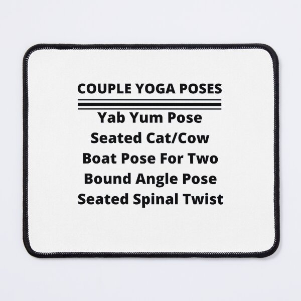 Item preview, Couple Yoga Poses Partner Yoga designed and sold by Cultradesign.