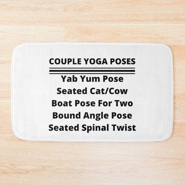 Item preview, Couple Yoga Poses Partner Yoga designed and sold by Cultradesign.