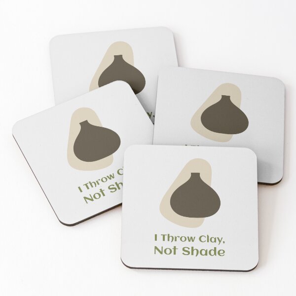 Item preview, I Throw Clay, Not Shade - Agateware Pottery designed and sold by TaurusC95.