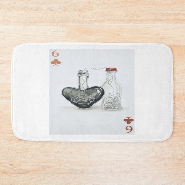Item preview, Connected Hearts – The Six of Clubs designed and sold by Ateliê dos Naipes .