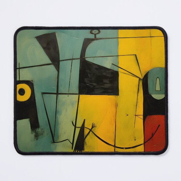 Item preview, Experience the Energy of Abstract Geometry - A Dynamic Fusion of Shape and Color designed and sold by OlfactoART Studio.