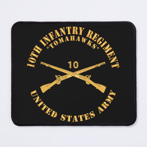 Item preview, Army - 10th Infantry Regiment Branch - Tomahawks - US Army X 300 designed and sold by Military Insignia Products.