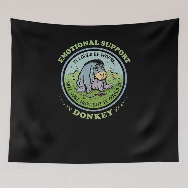 Item preview, Emotional Support Donkey designed and sold by kg07.