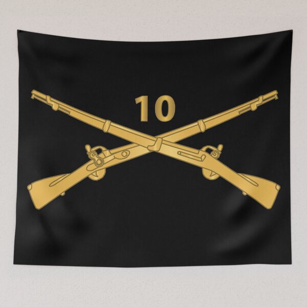 Item preview, Army - 10th Infantry Regiment Branch wo Txt X 300 designed and sold by Military Insignia Products.