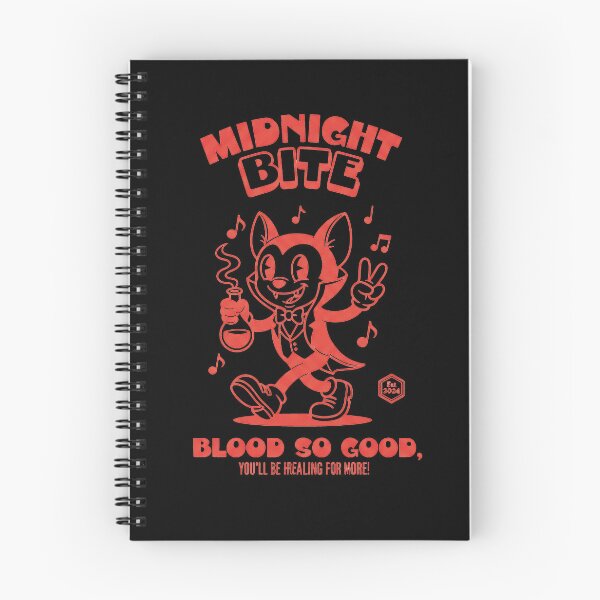 Item preview, Midnight Bite Retro Vampire Wolf Mascot Cartoon designed and sold by HoopeStylee.