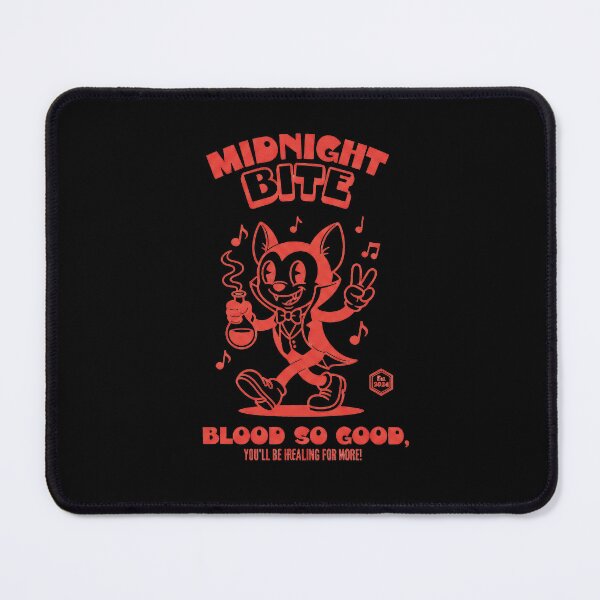 Item preview, Midnight Bite Retro Vampire Wolf Mascot Cartoon designed and sold by HoopeStylee.