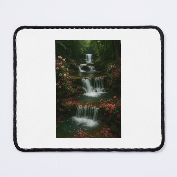 Item preview, Cascata Encantada com Rosas" designed and sold by Leonornature.