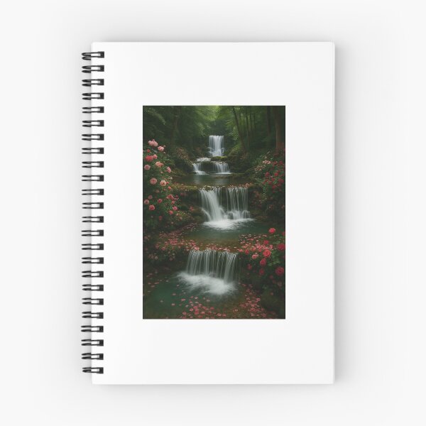 Item preview, Cascata Encantada com Rosas" designed and sold by Leonornature.
