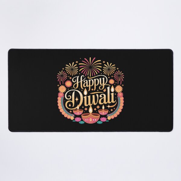 Item preview, Happy Diwali – Classic Festival of Lights Design designed and sold by Jollys-ArtShop.