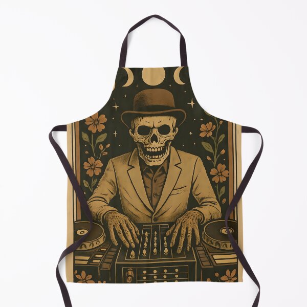 Artikelvorschau, Zombie DJ - Vintage Undead DJ entworfen und verkauft von NightTimeJ.