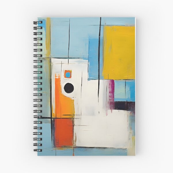 Item preview, Infuse Your Room with a Vibrant Composition of Geometric Shapes and Colorful Blocks  designed and sold by OlfactoART Studio.