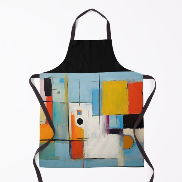 Item preview, Infuse Your Room with a Vibrant Composition of Geometric Shapes and Colorful Blocks designed and sold by OlfactoART Studio.
