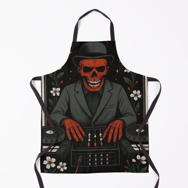 Item preview, Zombie DJ - Red Undead DJ designed and sold by NightTimeJ.